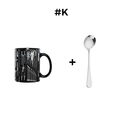 🏆Letzter Tag im Angebot: 50 % Rabatt ✨🔨Lustiger Kaffeebecher – Werkzeugkasten-Set für Mechaniker