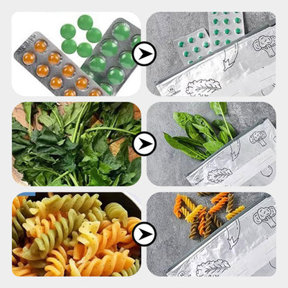 Produkt A💥🌿Verschließbare Alu-Frischhaltebeutel wiederverwendbar