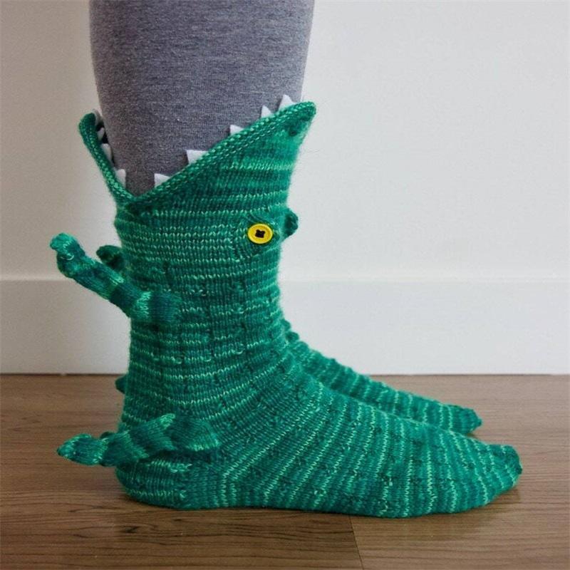 Süße Gestrickte Tiersocken * 1 Paar