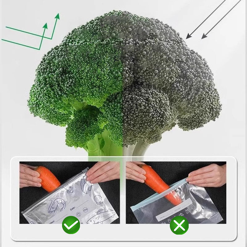 Produkt A💥🌿Verschließbare Alu-Frischhaltebeutel wiederverwendbar