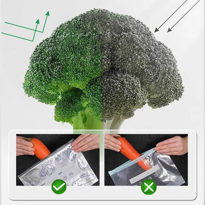 Produkt A💥🌿Verschließbare Alu-Frischhaltebeutel wiederverwendbar