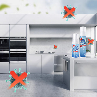 Mehrzweck-Reinigungsschaum - einfach sprühen und abwischen