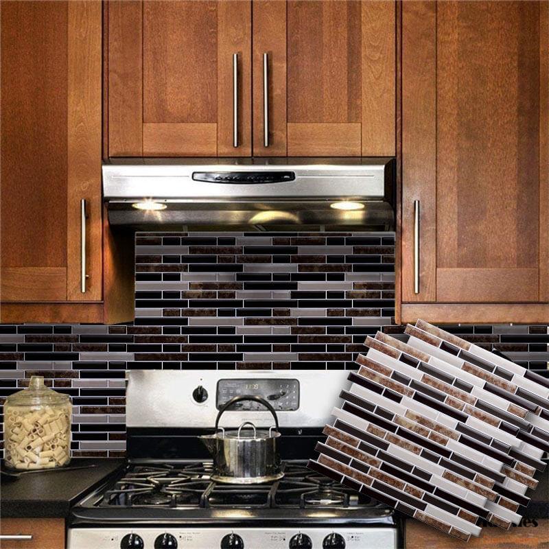 Kristall selbstklebender 3D Wandsticker