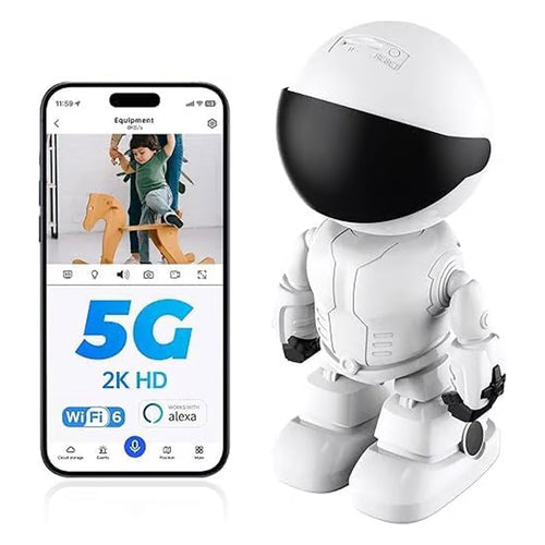 🔥 Drahtlose Innenraum-Bewegungserkennungs-Roboterkamera