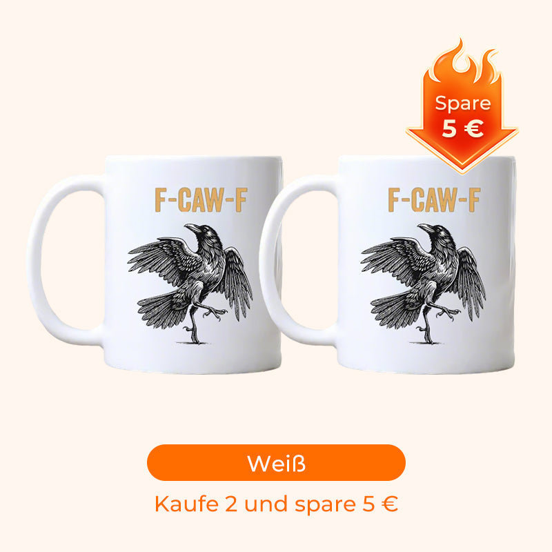 ⏳LETZTER TAG VERKAUF 50% RABATT!! F-Caw-F Lustige Hühner Tasse