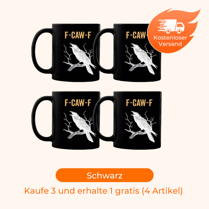 ⏳LETZTER TAG VERKAUF 50% RABATT!! F-Caw-F Lustige Hühner Tasse