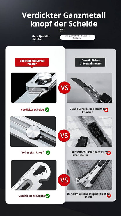 Mehrzweckmesser mit einziehbarer Abbrechklinge