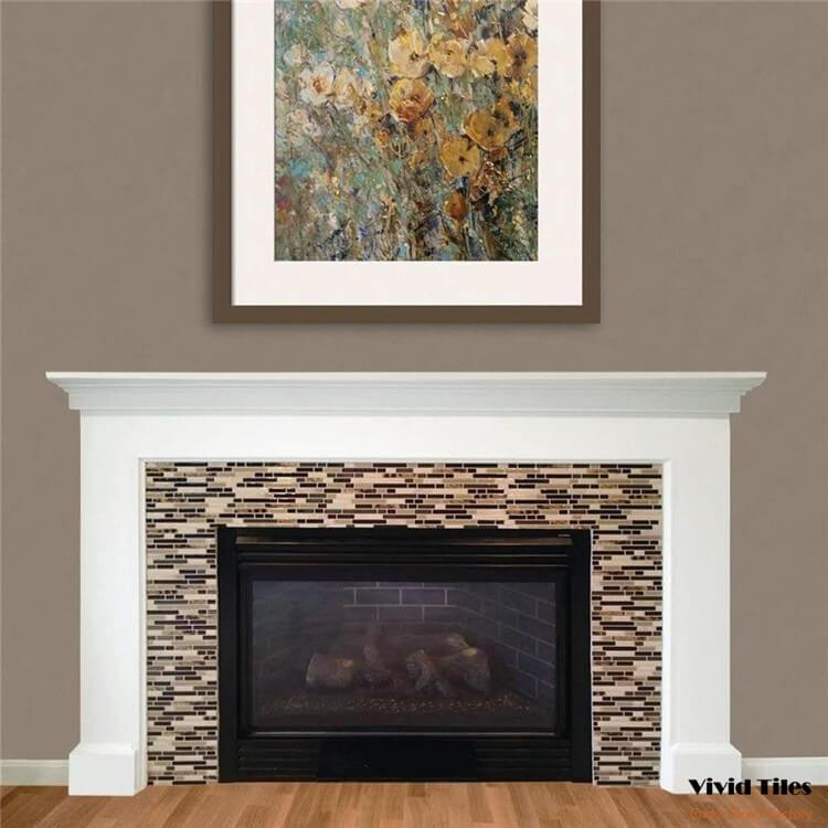 Kristall selbstklebender 3D Wandsticker