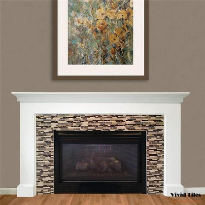 Kristall selbstklebender 3D Wandsticker