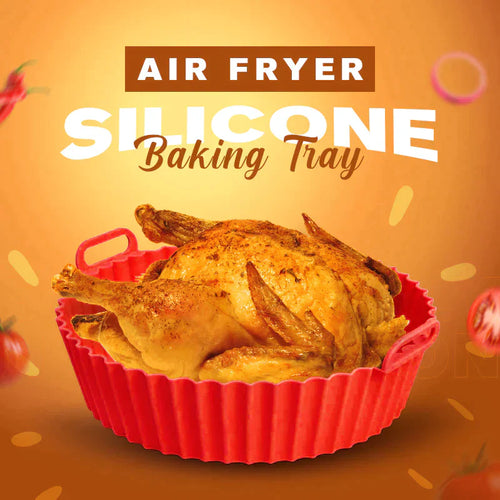 Silikon-Backblech für die Heißluftfritteuse（100 % essbares Silikon）