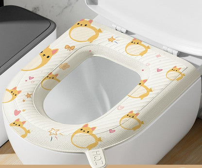 Das Wesentliche für Ihr Zuhause! Verbesserter wasserdichter Toilettensitz aus EVA