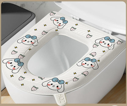 Das Wesentliche für Ihr Zuhause! Verbesserter wasserdichter Toilettensitz aus EVA