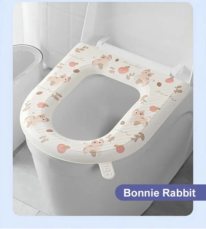 Das Wesentliche für Ihr Zuhause! Verbesserter wasserdichter Toilettensitz aus EVA