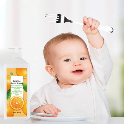 Obst- und Gemüse-Geschirrspülmittel（🔥Mehr kaufen, mehr sparen）