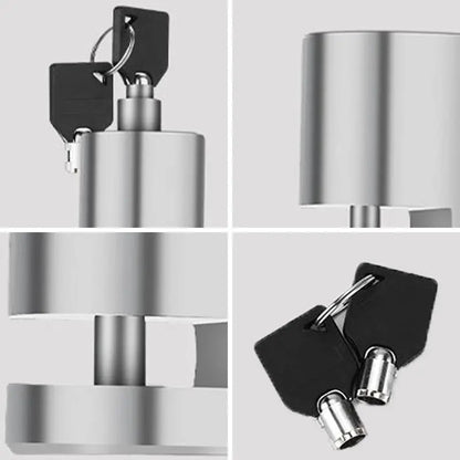 🛡️ Super B-Grade Scheibenschloss für Motorrad und Fahrrad – Drück zu verriegeln, maximaler Diebstahlschutz bei jedem Wetter! Ideal für Pendler und Outdoor-Aktivitäten.