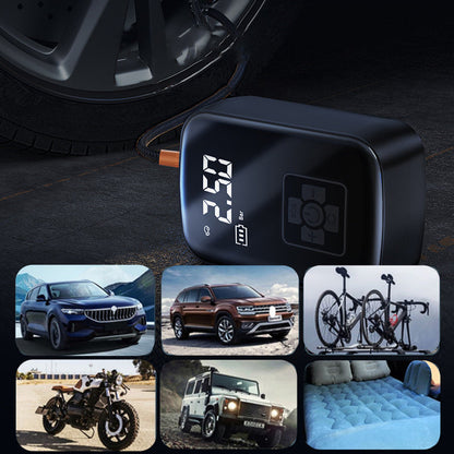 🚗💨Portable Multifunktionale Schnurlose Aufblasbare Pumpe 🔥 HOT SALE 49% OFF🔥