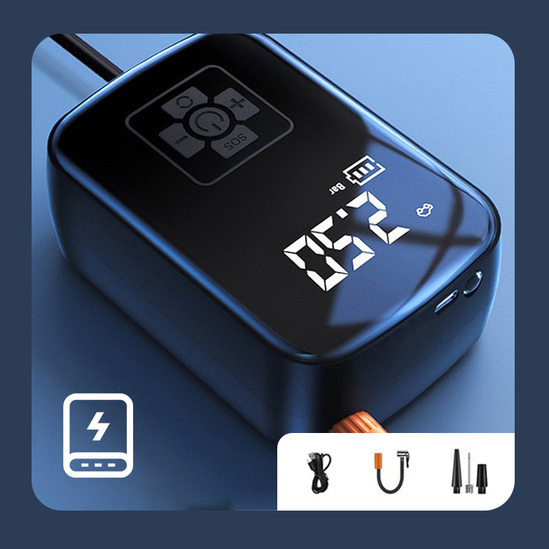 🚗💨Portable Multifunktionale Schnurlose Aufblasbare Pumpe 🔥 HOT SALE 49% OFF🔥