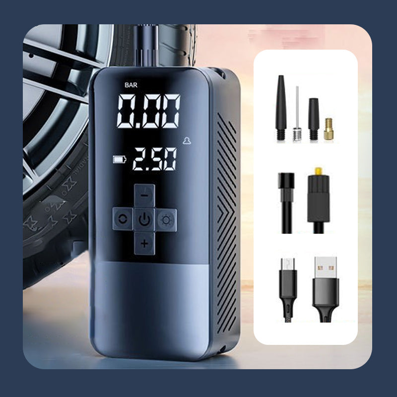 🚗💨Portable Multifunktionale Schnurlose Aufblasbare Pumpe 🔥 HOT SALE 49% OFF🔥