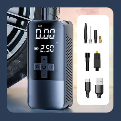 🚗💨Portable Multifunktionale Schnurlose Aufblasbare Pumpe 🔥 HOT SALE 49% OFF🔥