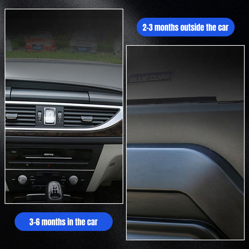 Kristallbeschichtung für Kunststoffteile im Innenraum