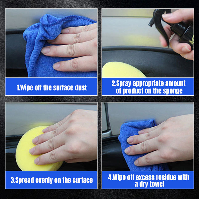 Kristallbeschichtung für Kunststoffteile im Innenraum