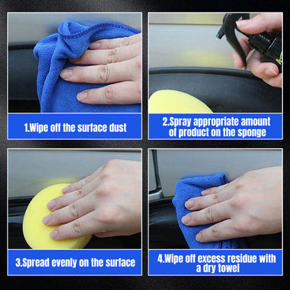 Kristallbeschichtung für Kunststoffteile im Innenraum