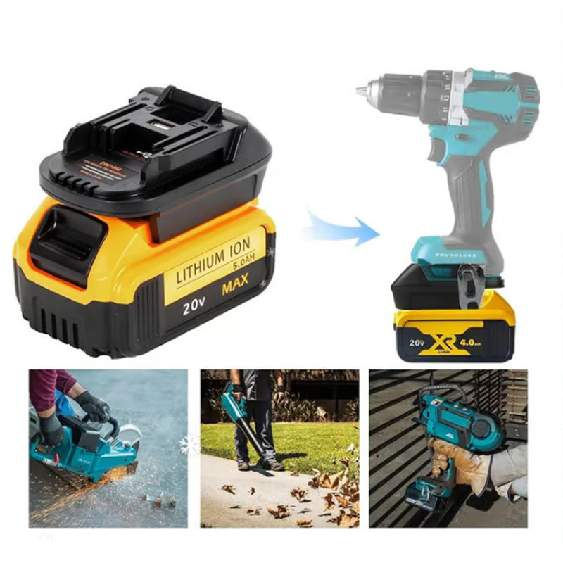 Lithium-Akku-Adapter für 18V-Akkugeräte