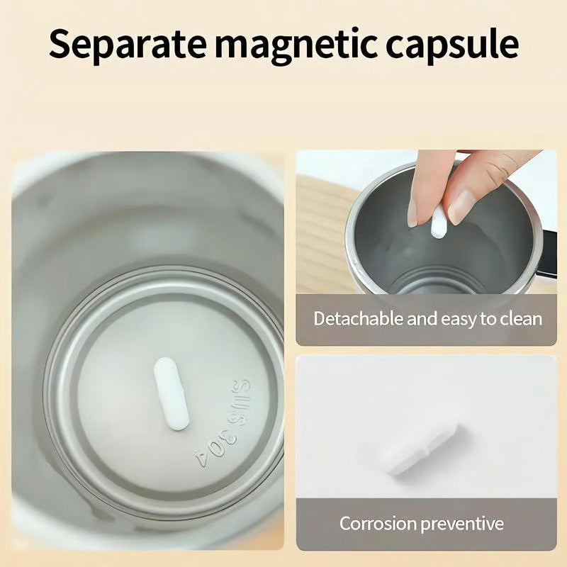 💥Große Aktion 50 % Rabatt☕🔋Wiederaufladbares automatisches magnetisches Rührkaffeetassen-Set⚡