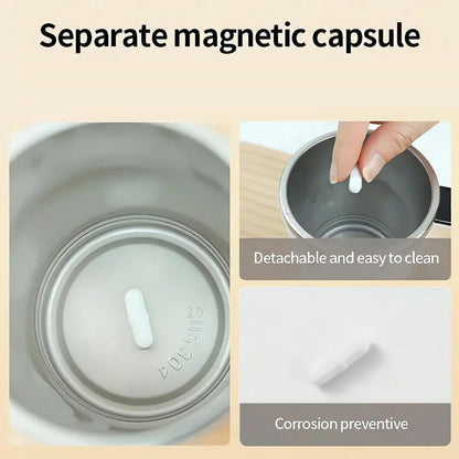 💥Große Aktion 50 % Rabatt☕🔋Wiederaufladbares automatisches magnetisches Rührkaffeetassen-Set⚡