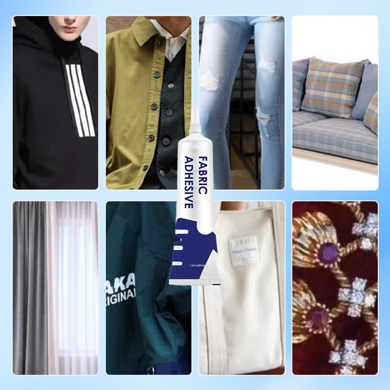 💖Gut für den Hausgebrauch💦💪Wasserdichter, starker Textilkleber für Stoffe