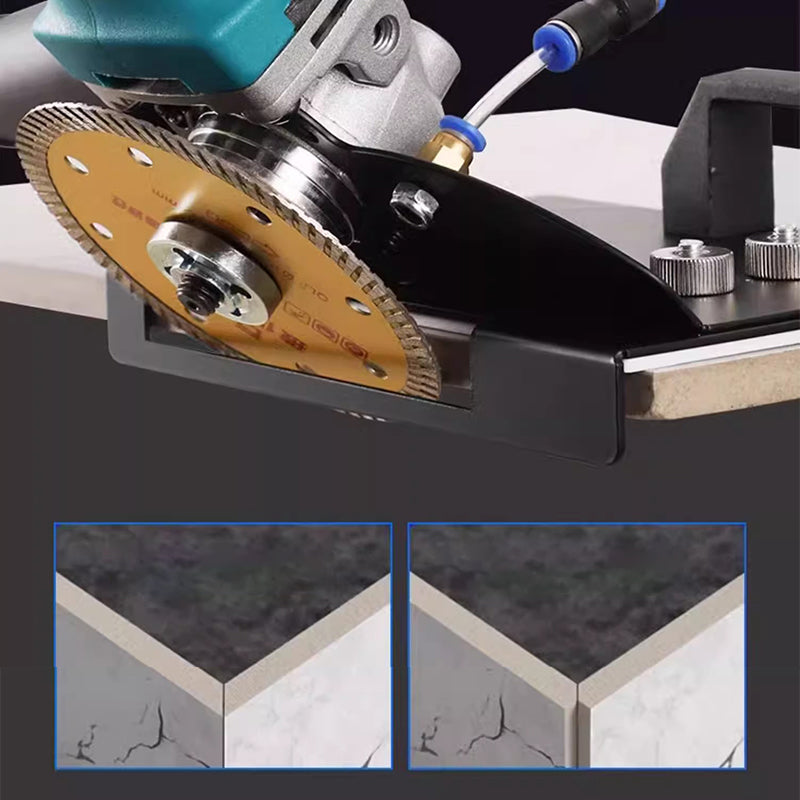 Winkelschleiferständer für Fliesen 45° Fasenschneiden