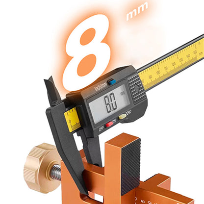 ⏳Begrenzte Zeit 50% Rabatt💥Verstellbare Aluminiumlegierung Schrank Tür Installation Positionierer für 7-40mm