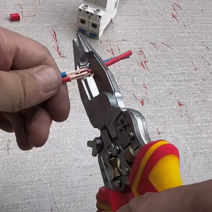 Vielseitige Draht Abisolierzange mit Strommessung