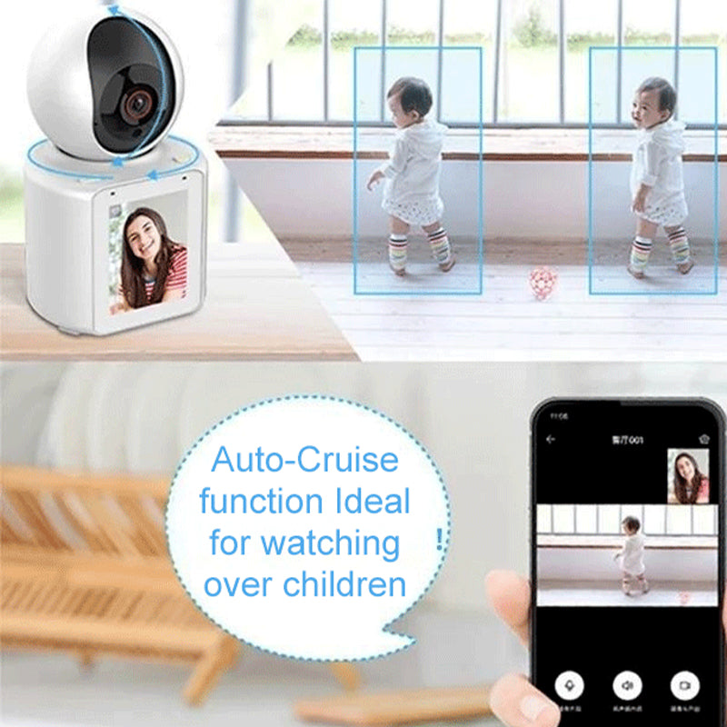 Monitor mit Bildschirm für Zwei-Wege Videoanrufe