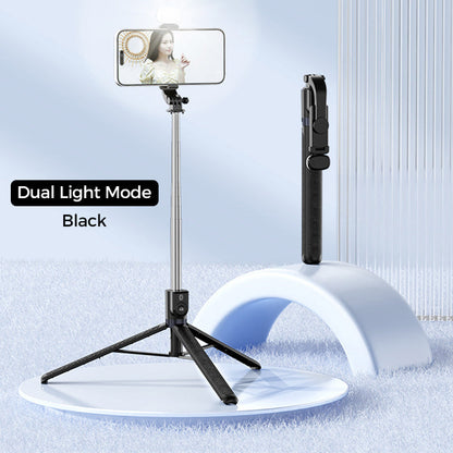 Bluetooth Selfie-Stick Stativ mit kabellosem Fernbedienung