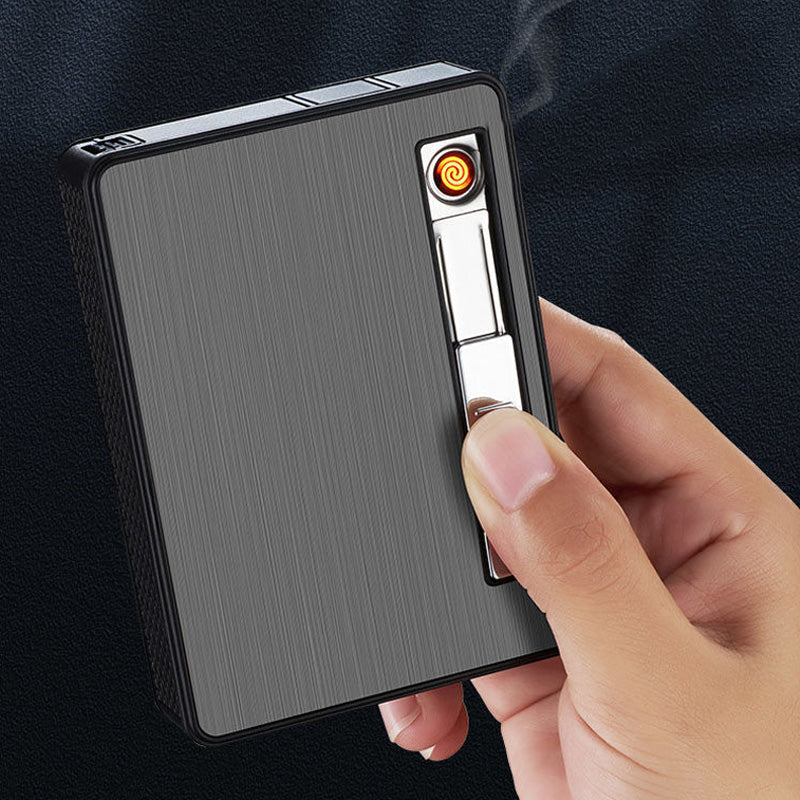 Zigarettenetui-Feuerzeug/automatischer Auswurf/20 Sticks