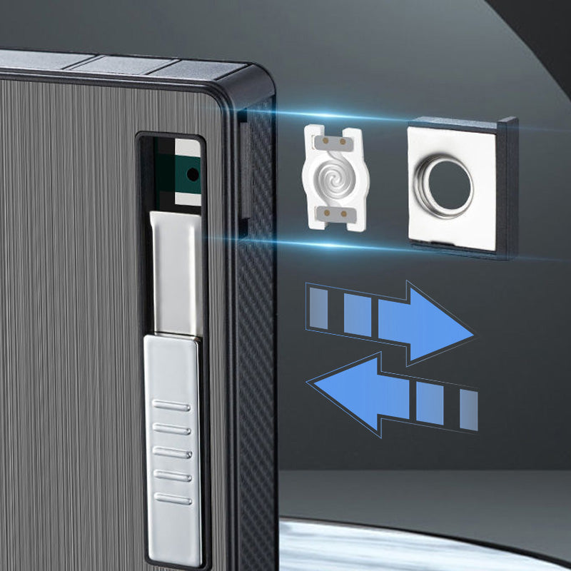 Zigarettenetui-Feuerzeug/automatischer Auswurf/20 Sticks