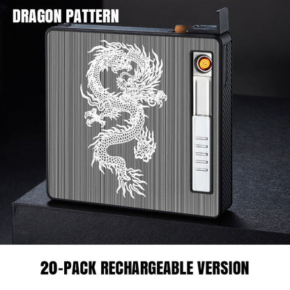 Zigarettenetui-Feuerzeug/automatischer Auswurf/20 Sticks