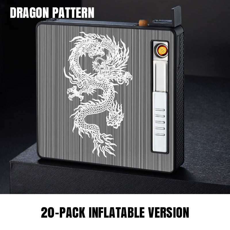 Zigarettenetui-Feuerzeug/automatischer Auswurf/20 Sticks