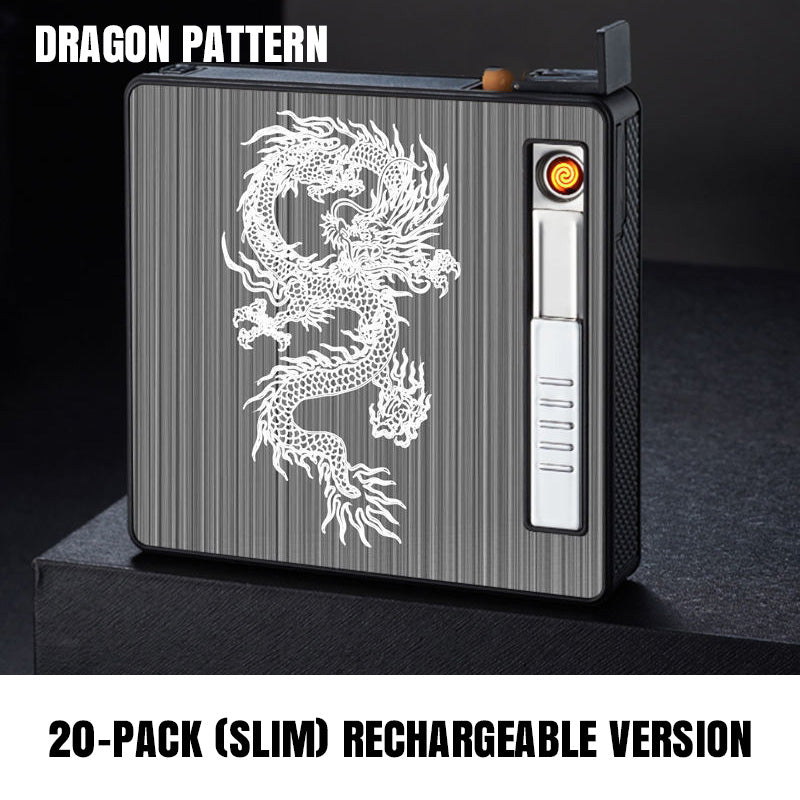 Zigarettenetui-Feuerzeug/automatischer Auswurf/20 Sticks