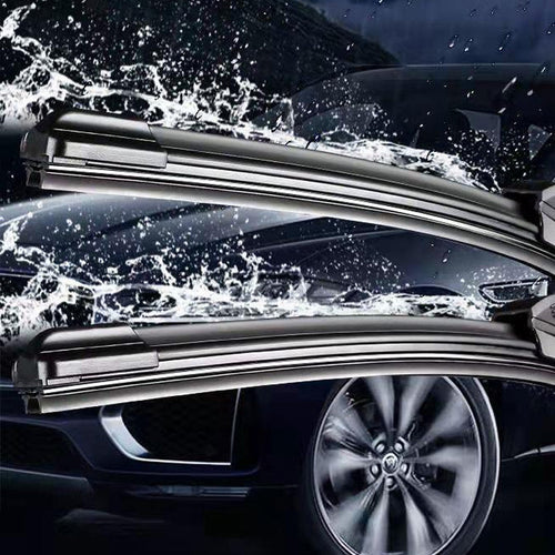 💦🚗Multifunktionaler, knochloser Doppellippenwischer aus Gummi