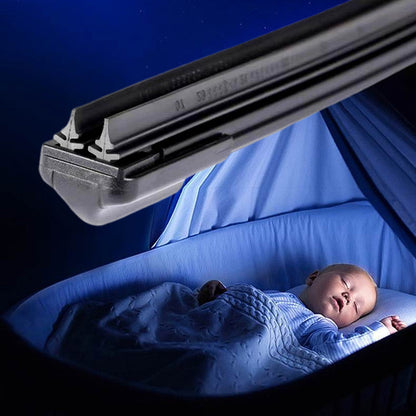 💦🚗Multifunktionaler, knochloser Doppellippenwischer aus Gummi