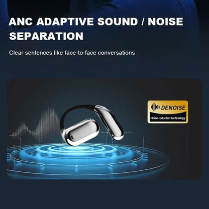 🔥HEIßER SALE 50% RABATT🔥Echte Leistungsstarke Bluetooth 5.4 Open-Ear-Ohrhörer, IPX5 Wasserdicht