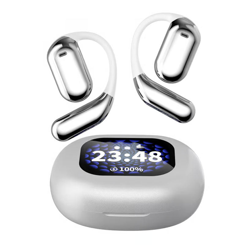 🔥HEIßER SALE 50% RABATT🔥Echte Leistungsstarke Bluetooth 5.4 Open-Ear-Ohrhörer, IPX5 Wasserdicht