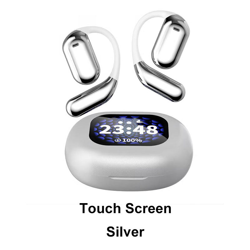 🔥HEIßER SALE 50% RABATT🔥Echte Leistungsstarke Bluetooth 5.4 Open-Ear-Ohrhörer, IPX5 Wasserdicht