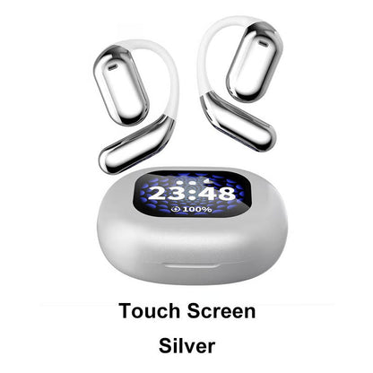 🔥HEIßER SALE 50% RABATT🔥Echte Leistungsstarke Bluetooth 5.4 Open-Ear-Ohrhörer, IPX5 Wasserdicht