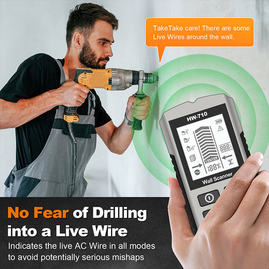 💥Begrenzte Zeit 50% Rabatt🔥Multifunktionaler Handheld Metall und Wand Detektor