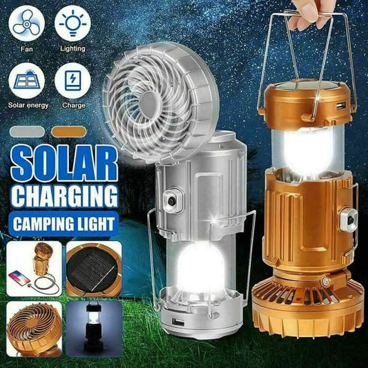 (🔥HEISSER VERKAUF JETZT – 49 % RABATT) 6-in-1 tragbare Solar-LED-Campinglaterne