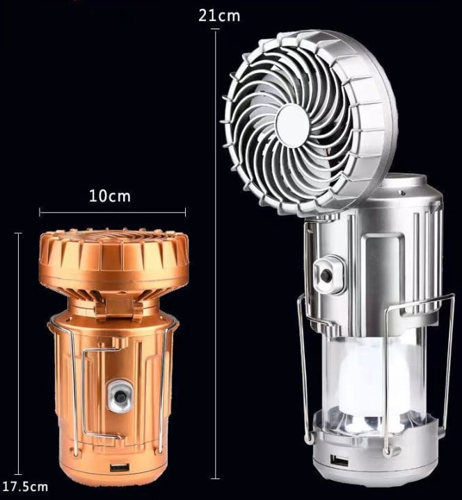 (🔥HEISSER VERKAUF JETZT – 49 % RABATT) 6-in-1 tragbare Solar-LED-Campinglaterne