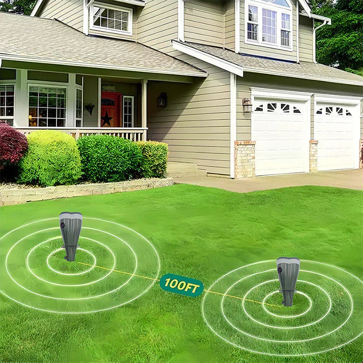 🌸 Hot Sale 57% Rabatt ☘️ Solarbetrieben wasserdicht Schraube Mole Abwehrmittel